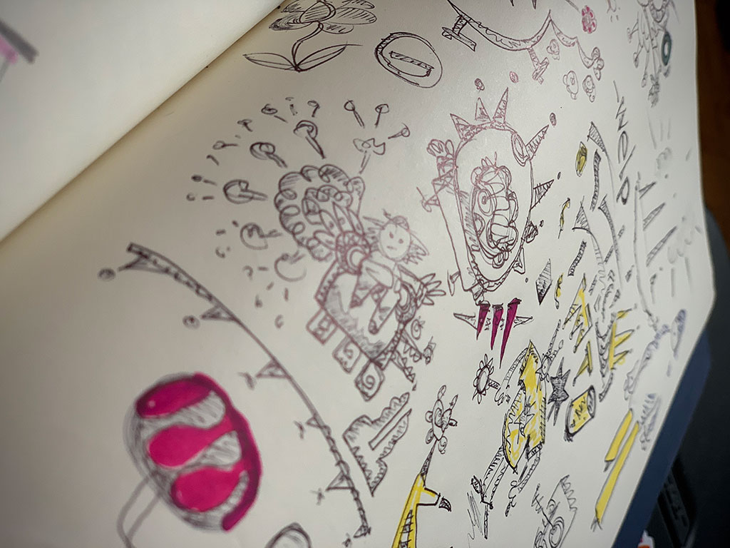 Mapping thoughts to patterns